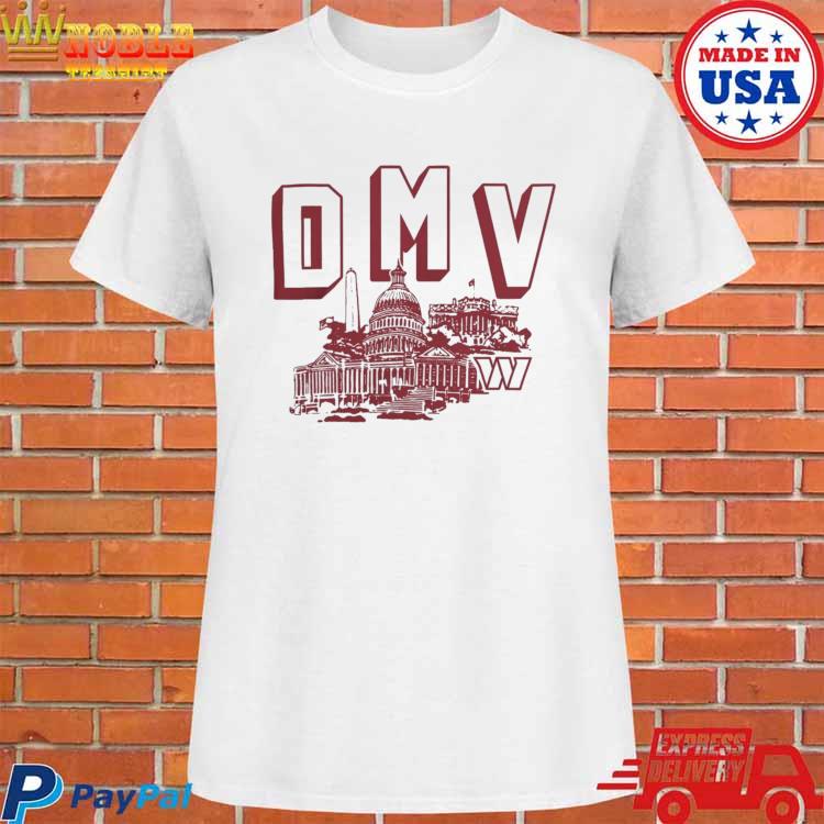 Official washington commanders dmv T-shirt, hoodie, sweater, long sleeve  and tank top