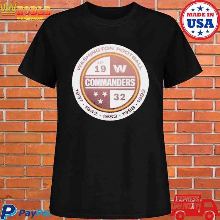 Commanders Store Washington Football Team Football Team 1932 Crewneck  Sweatshirt - TeeHex