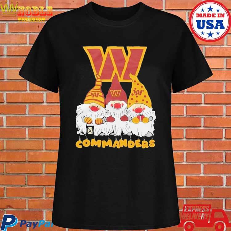 Official Washington commanders the gnomes Christmas T-shirt, hoodie, tank  top, sweater and long sleeve t-shirt