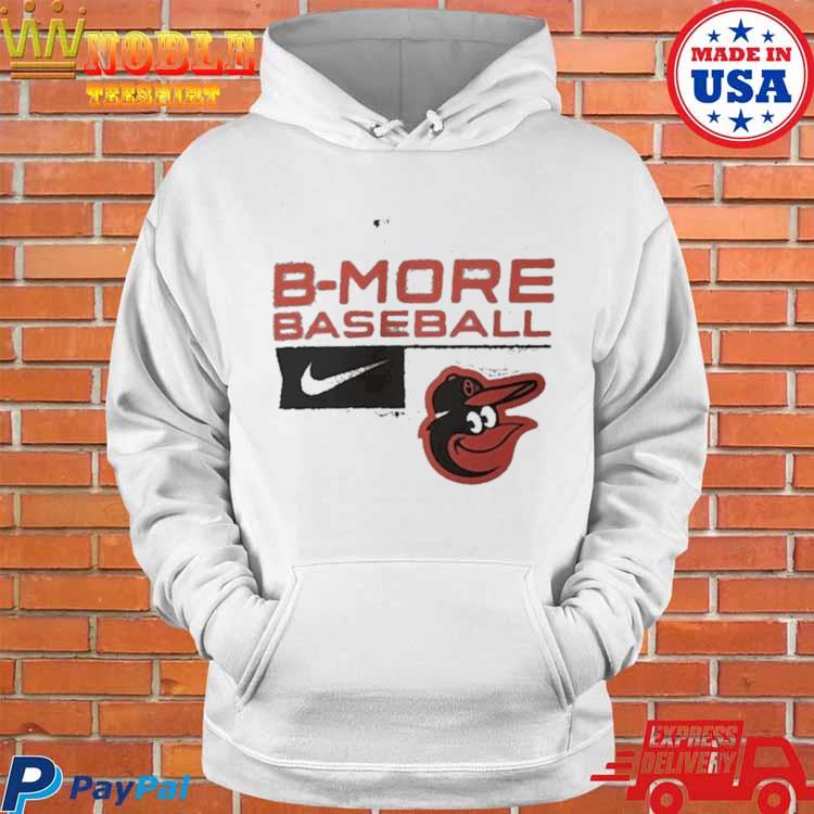 Baltimore Orioles 2023 Postseason B-More Baseball Nike shirt