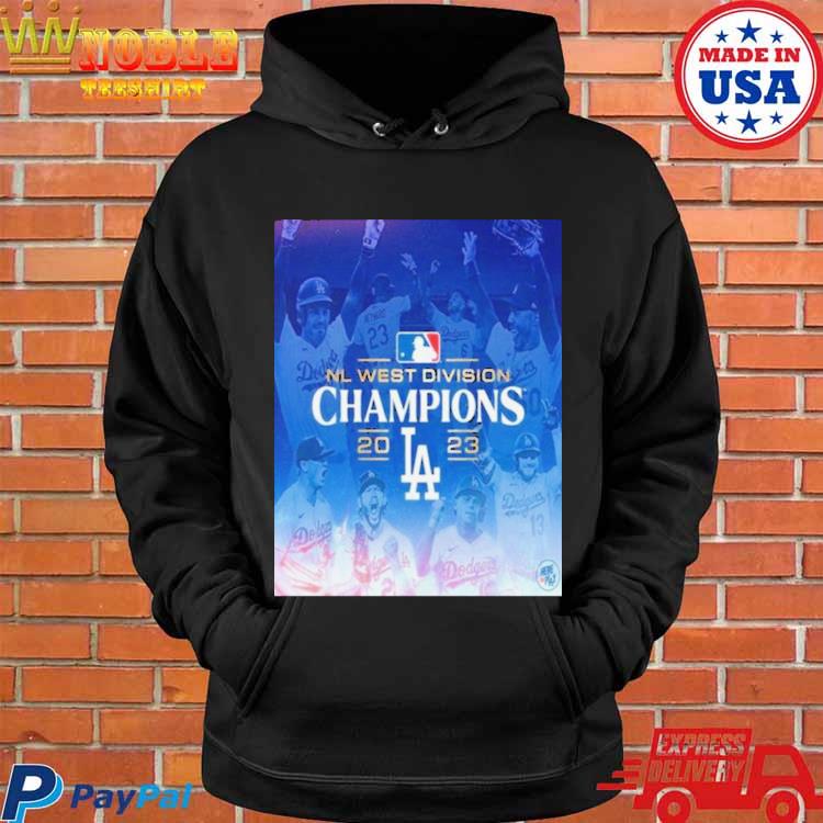 NL West Division Champions Los Angeles Dodgers 2023 logo shirt, hoodie,  sweater, long sleeve and tank top