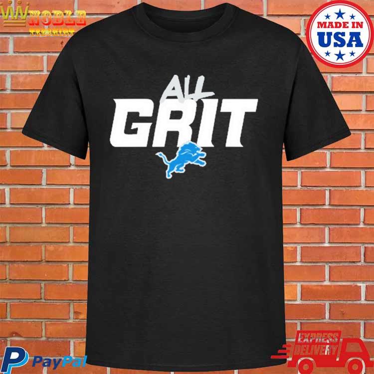 Official All grit lions detroit funny T-shirt, hoodie, tank top
