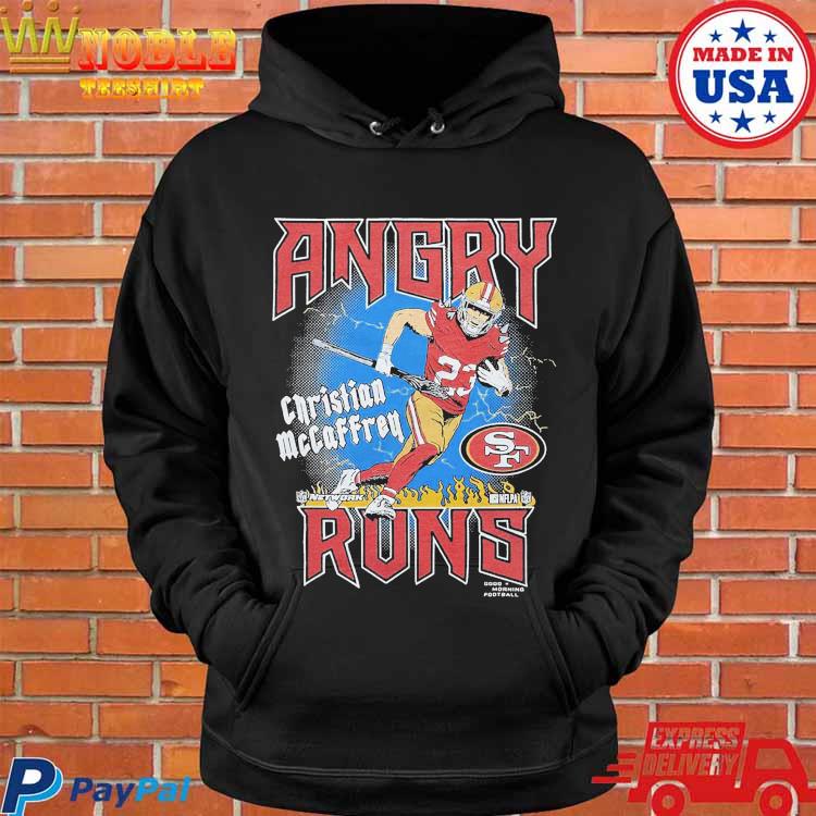 Angry Runs 49ers Christian McCaffrey shirt, hoodie, sweater, long sleeve  and tank top