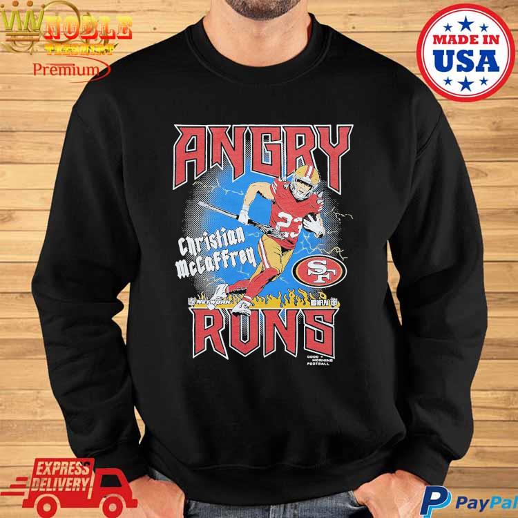 Angry Runs 49ers Christian McCaffrey shirt, hoodie, sweater, long sleeve  and tank top