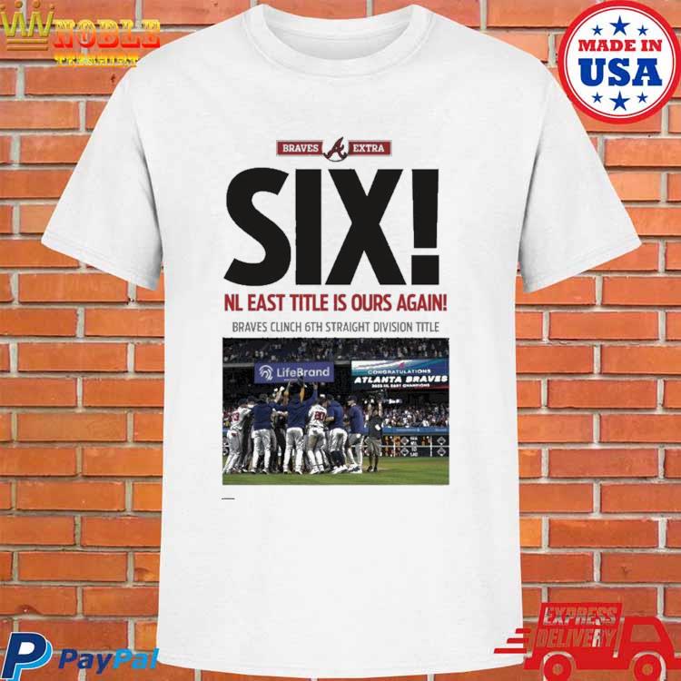 braves the east is ours shirt