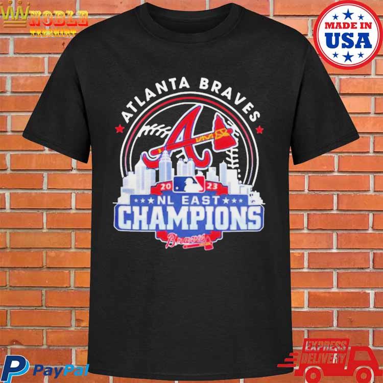Atlanta Braves MLB 2023 NL East Champions skyline shirt, hoodie