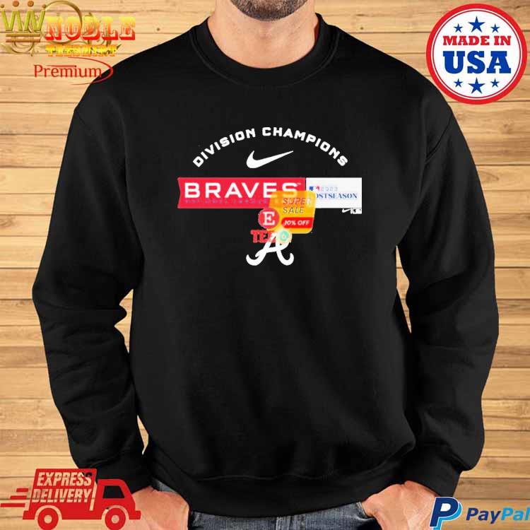 Official Atlanta braves national league east Division champions T