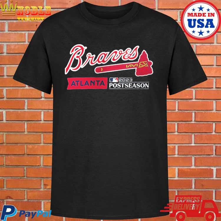 Official Atlanta braves nike 2023 postseason authentic collection dugout T- shirt, hoodie, tank top, sweater and long sleeve t-shirt