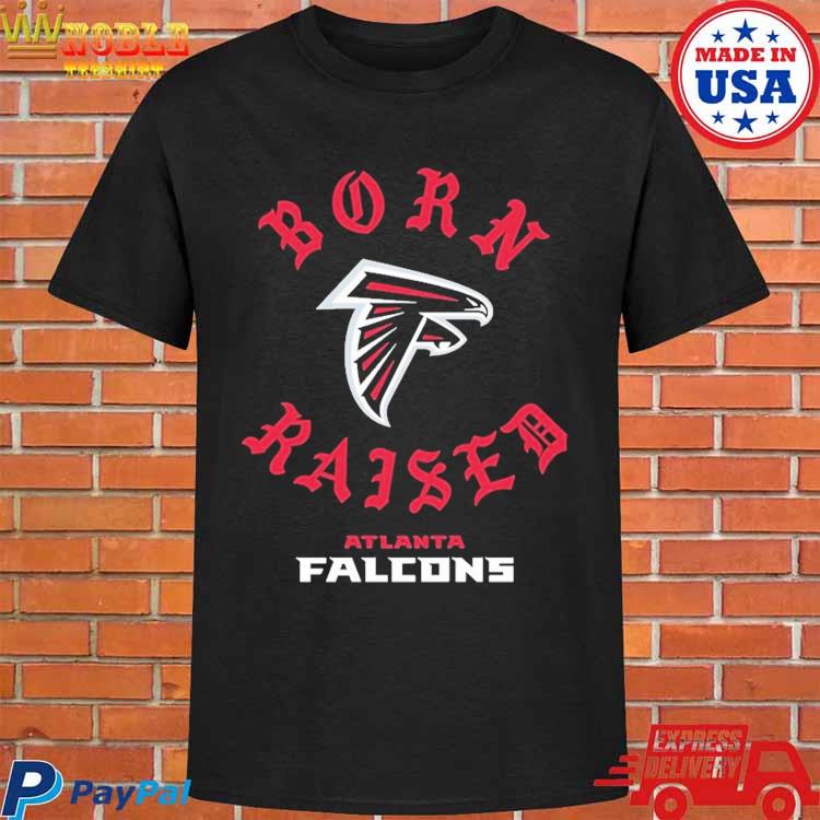 Atlanta Falcons Born X Raised 2023 T Shirt