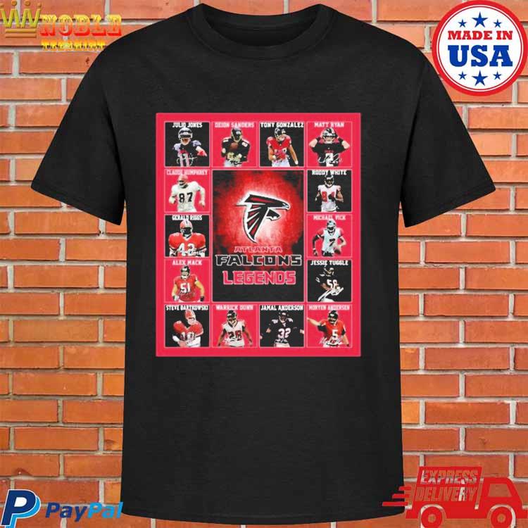 Official Atlanta falcons legends T-shirt, hoodie, tank top, sweater and  long sleeve t-shirt