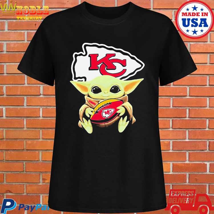 Youth Heathered Red Kansas City Chiefs Logo T-Shirt