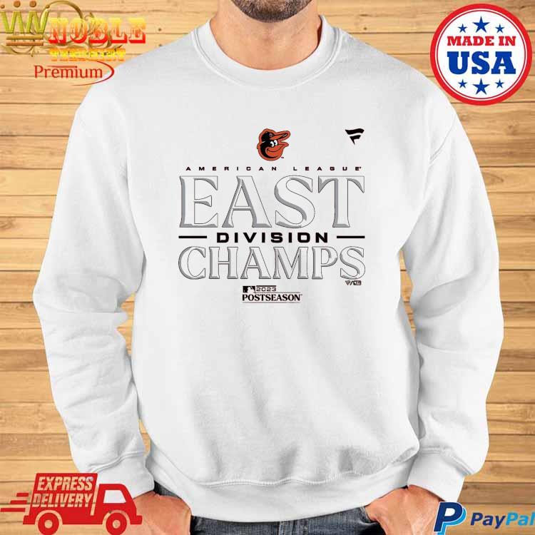 Official Baltimore Orioles 2023 Al East Division Champions Locker Room  T-Shirt, hoodie, sweater and long sleeve