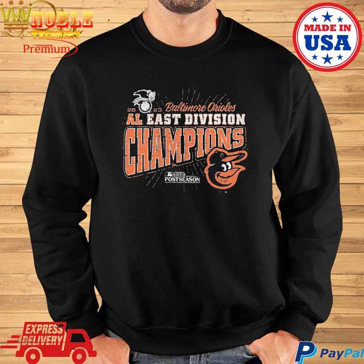 Baltimore Orioles 2023 AL East Division champions distressed franklin  shirt, hoodie, sweater and v-neck t-shirt