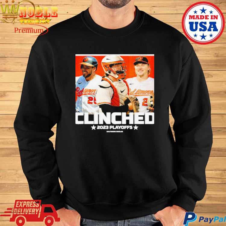 Nice baltimore Orioles postseason 2023 Playoff Clinched shirt