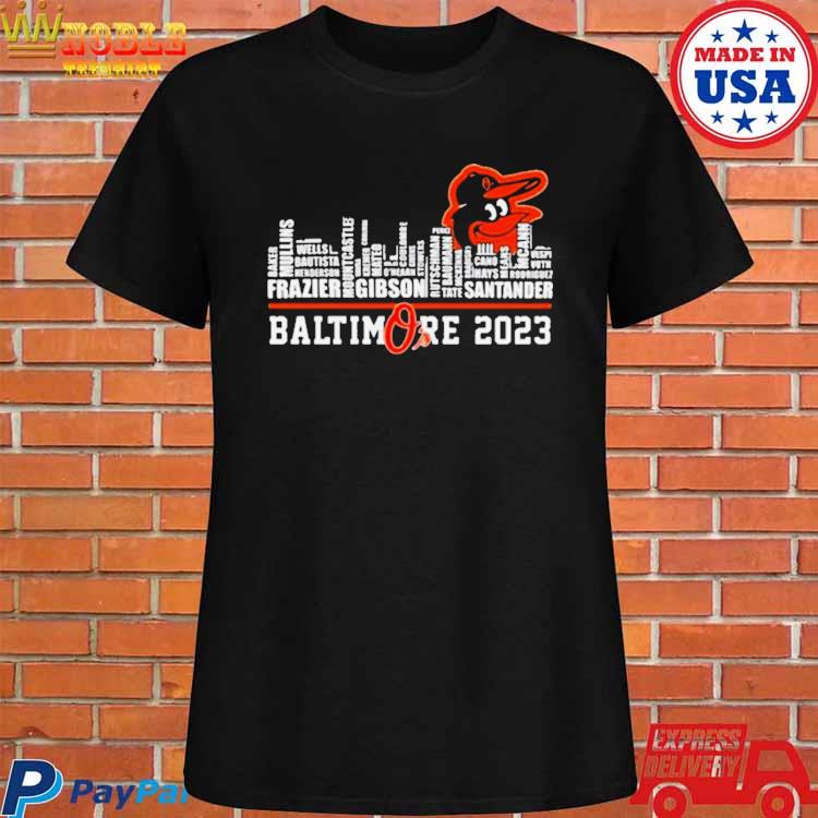 Custom Baltimore Orioles Youth Black Backer Long Sleeve T-Shirt 