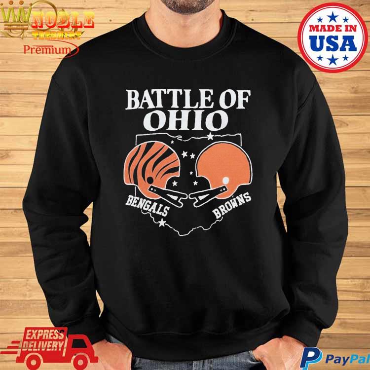 Battle Of Ohio Bengals And Browns Shirt, hoodie, sweater and long sleeve