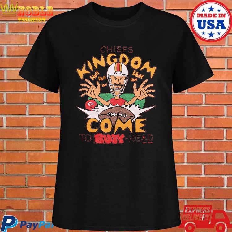 Beavis And Butthead X Kansas City Chiefs Kingdom Shirt