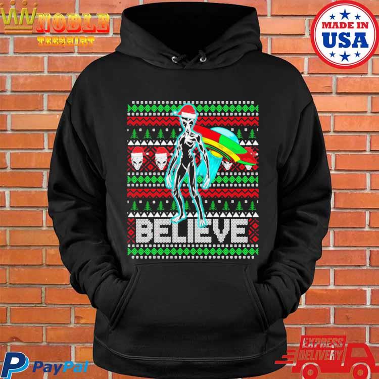 Alien Ufo Ugly Christmas Sweater Shirt