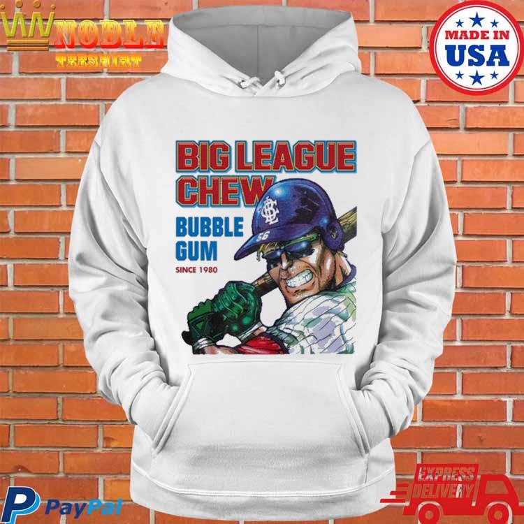 Big league chew bubble gum since 1980 retro graphic shirt, hoodie, sweater,  long sleeve and tank top