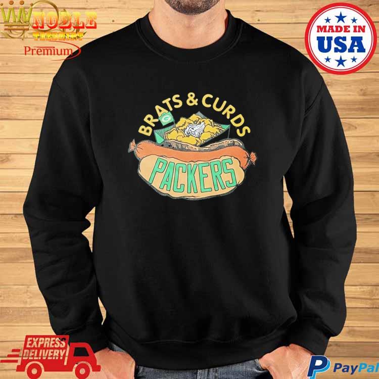 Green Bay Packers Brats & Curds Packers shirt, hoodie, longsleeve,  sweatshirt, v-neck tee