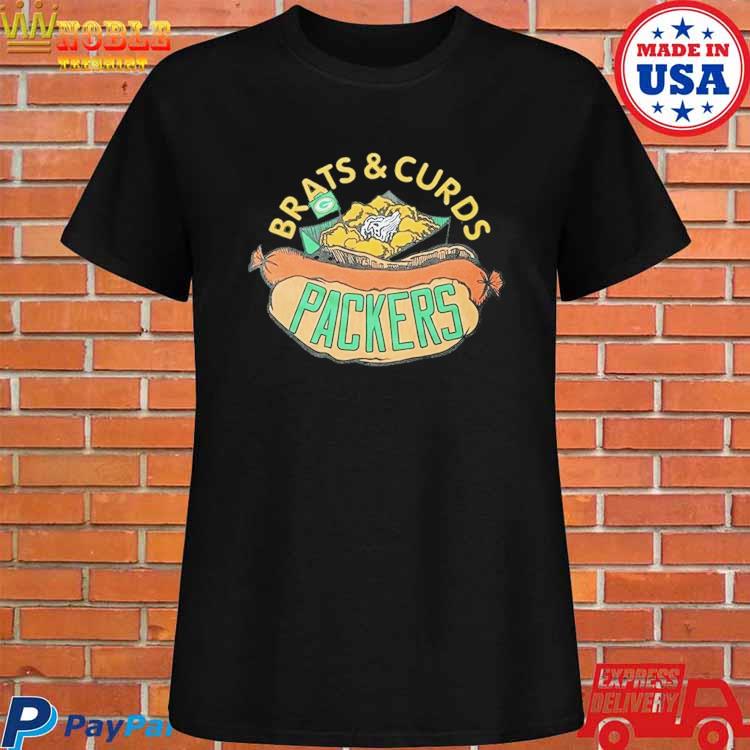 Green Bay Packers Brats & Curds Packers shirt, hoodie, longsleeve,  sweatshirt, v-neck tee