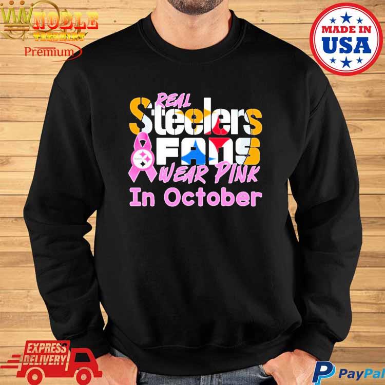 Pittsburgh Steelers I Wear Pink For Breast Cancer Awareness Shirt, hoodie,  sweater, long sleeve and tank top