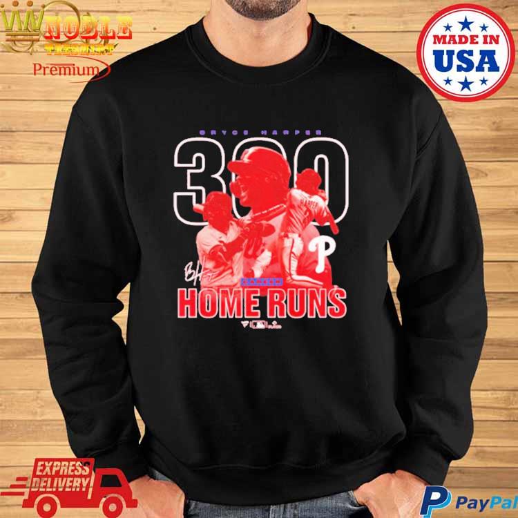 Philadelphia Phillies Bryce Harper Career Home Runs T-Shirt, hoodie,  sweater, long sleeve and tank top