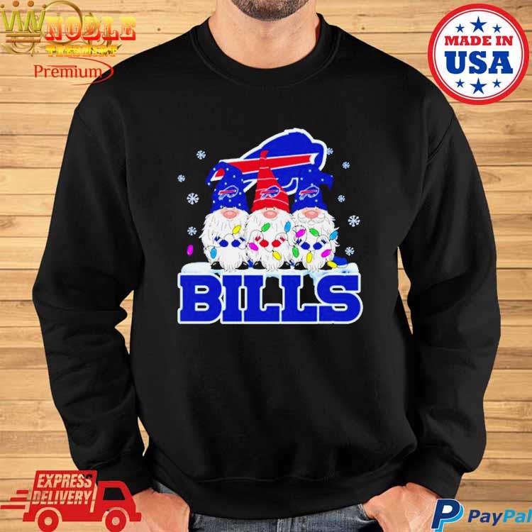 Official Buffalo Bills Football gnomes Christmas 2023 T-shirt