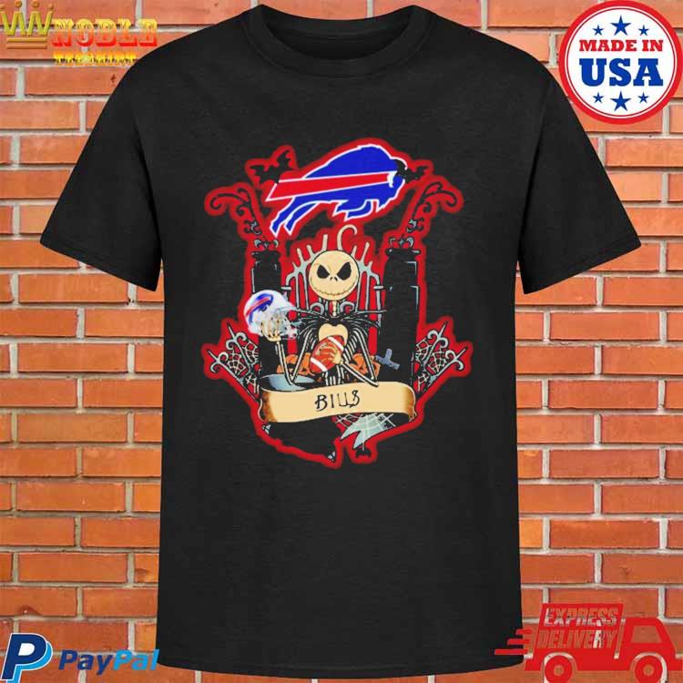 Official Buffalo Bills Jack skellington the night before happy