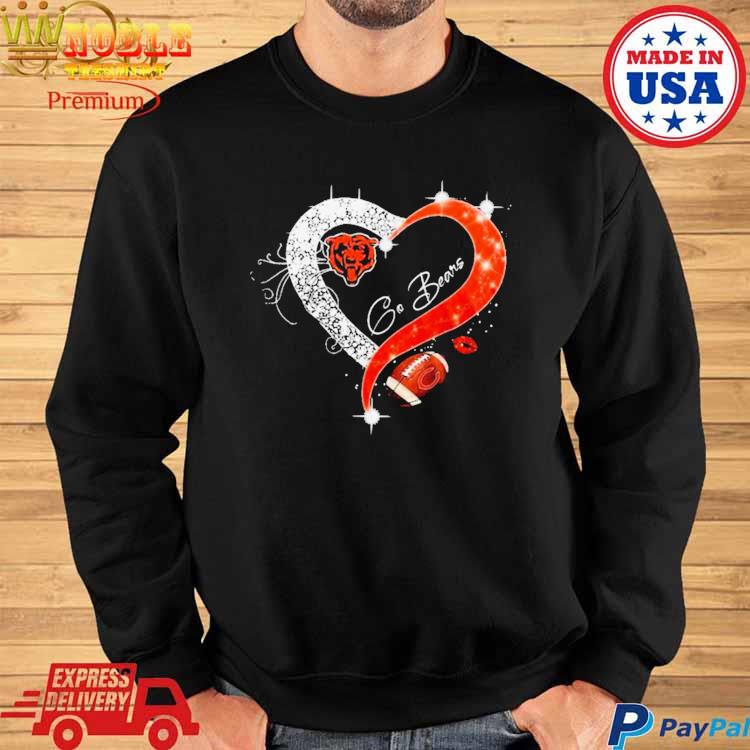 Kansas City Chiefs glitter heart shirt, hoodie, sweater, long