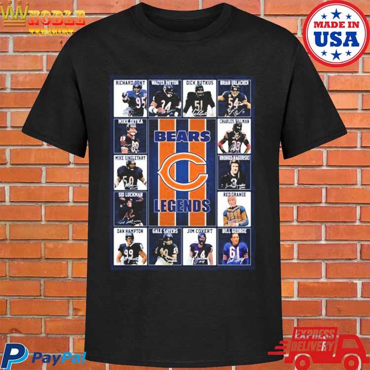 Chicago Bears Legends Unisex T-Shirt, hoodie, sweater and long sleeve