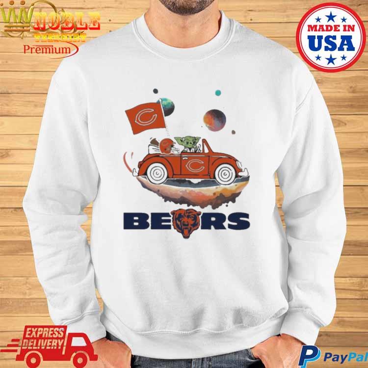 Thorshirts on X: Chicago Bears Master Yoda Driving Car Universe