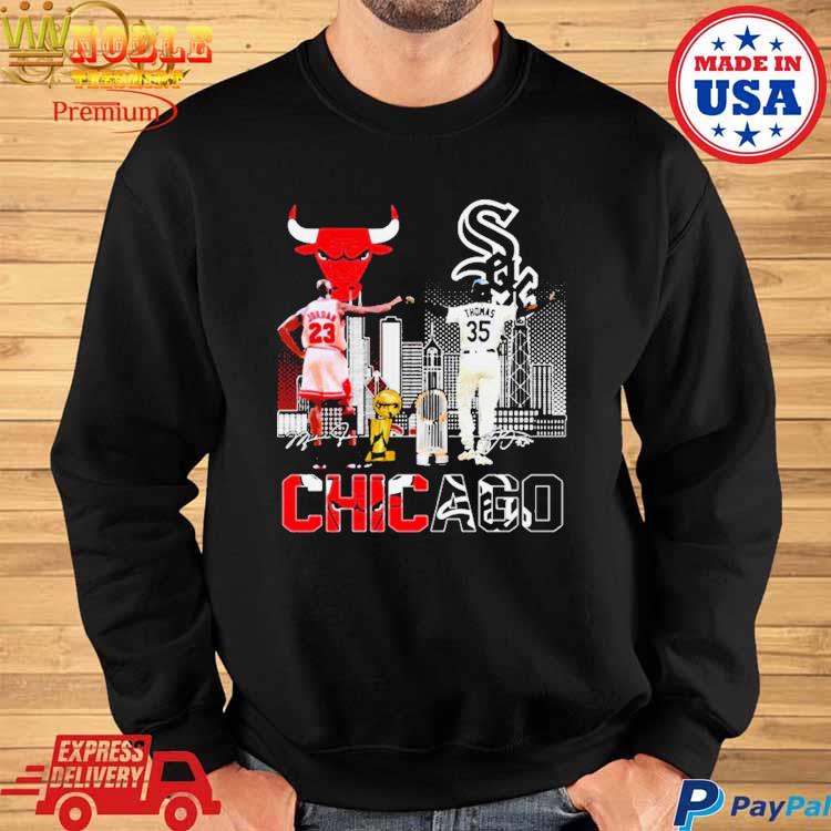 Chicago Sports Teams Michael Jordan And Frank Thomas Shirt, hoodie,  sweater, long sleeve and tank top