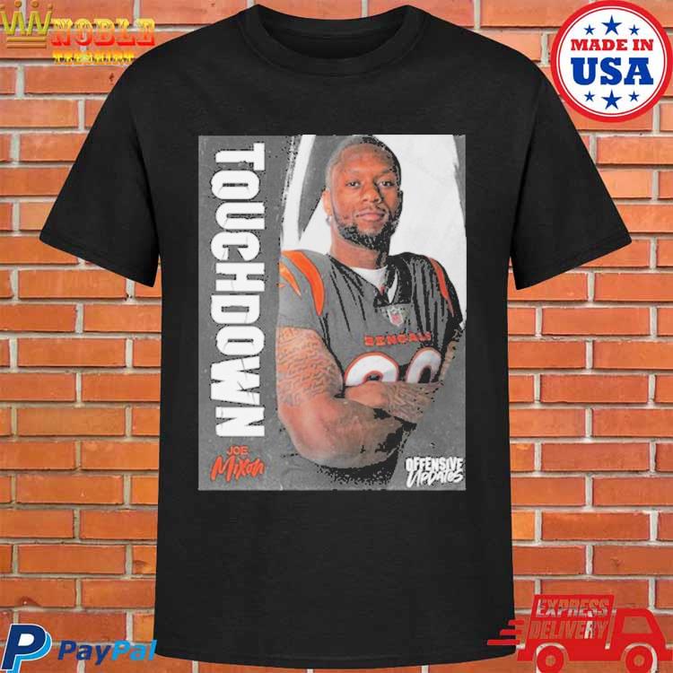 Cincinnati Bengals 14 Yard Touch Down For Joe Mixon Offensive Updates 3D  T-Shirt - Binteez