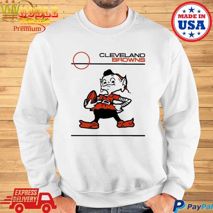 Official cleveland Browns Brownie Elf Logo T Shirts, hoodie, tank top,  sweater and long sleeve t-shirt