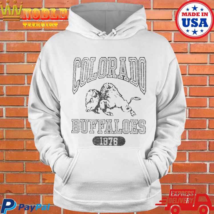 47 Men's Buffalo Bills Grey Franklin Long Sleeve Hooded T-Shirt