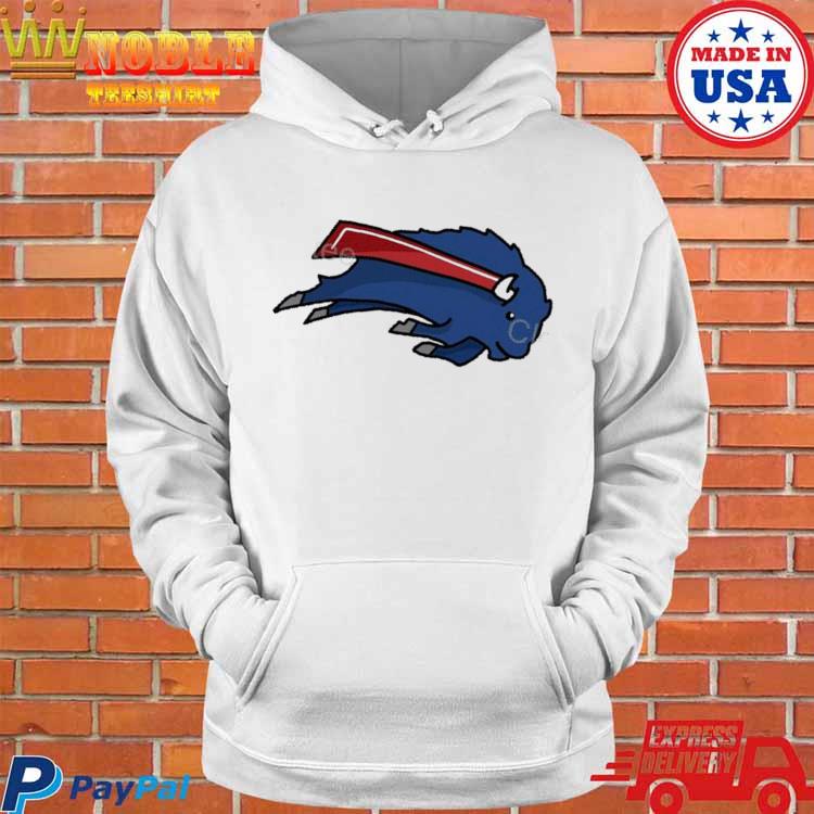 Women's Concepts Sport Royal Buffalo Bills Mainstream Hooded Long Sleeve  V-Neck Top