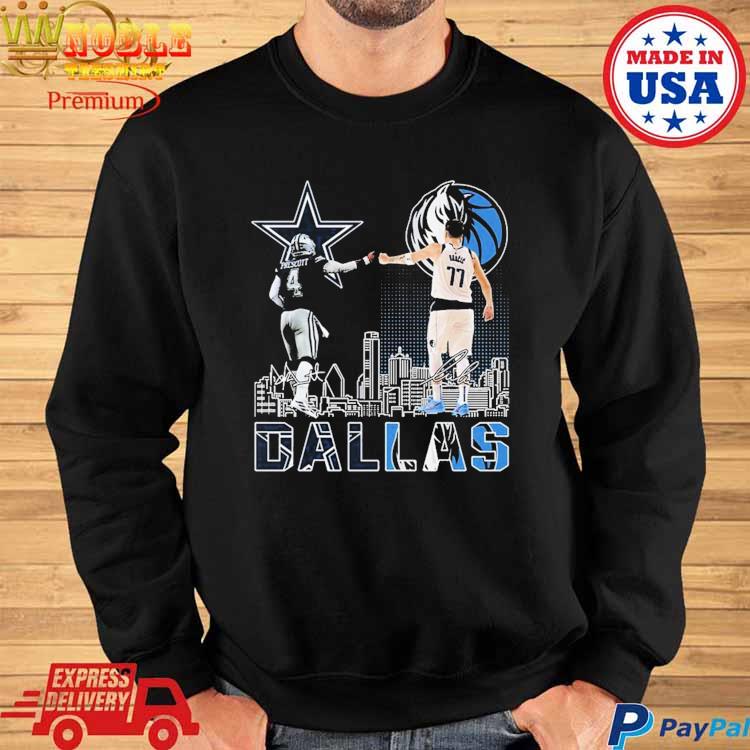 Dallas Cowboys Prescott And Mavericks Doncic City Champion Shirt, hoodie,  longsleeve, sweatshirt, v-neck tee