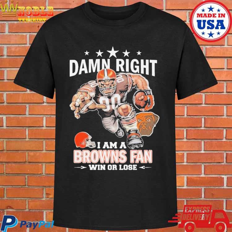 Im Cleveland Browns Fan Unisex T-Shirt, hoodie, sweater and long sleeve