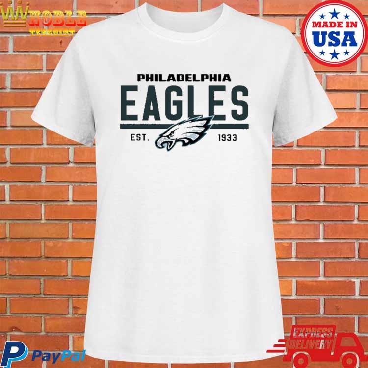 philadelphia eagles white t shirt