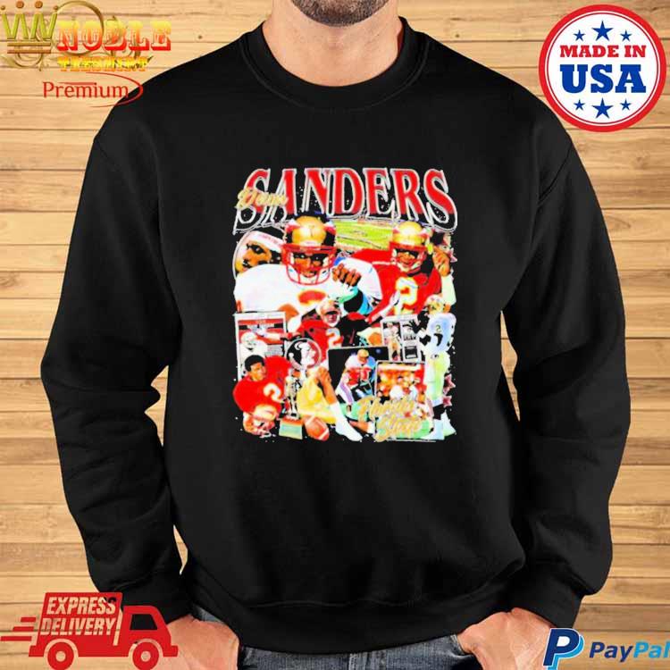 Deion Sanders San Francisco 49ers Football player vintage signature shirt,  hoodie, sweater, long sleeve and tank top