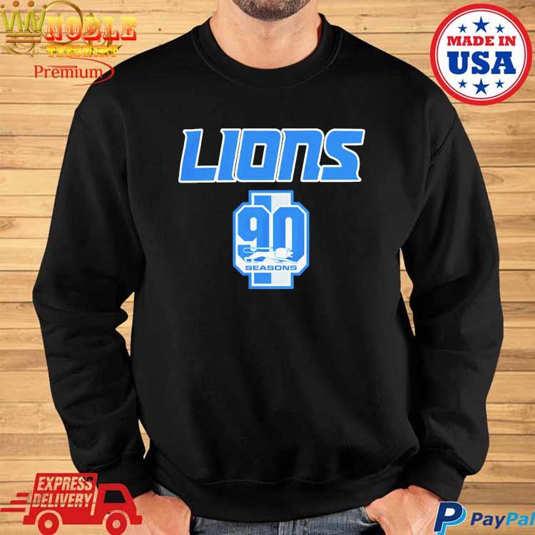 HOT Detroit Lions to celebrate 90th season Hoodie • Shirtnation