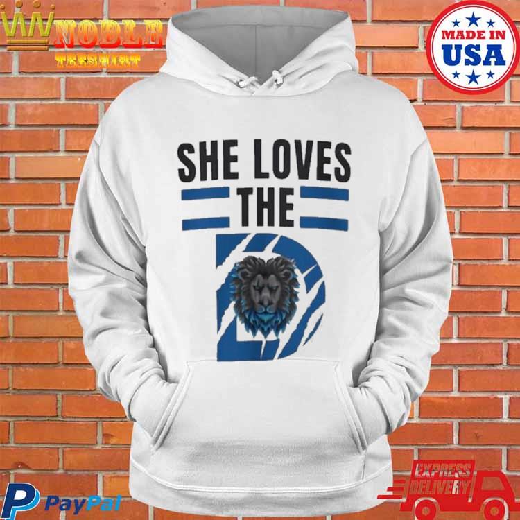 Official she Loves The Detroit Lions T-Shirt, hoodie, tank top, sweater and  long sleeve t-shirt