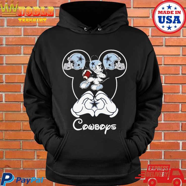 mickey mouse dallas cowboys hoodie