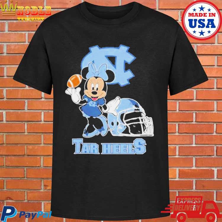 Disney Minnie Mouse North Carolina Tar Heels Football 2023 Shirt