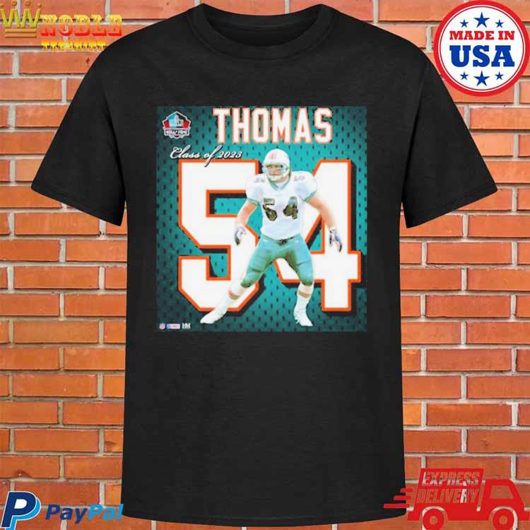 Dolphins Zach Thomas Class Of 2023 Hall Of Fame Impact Jersey