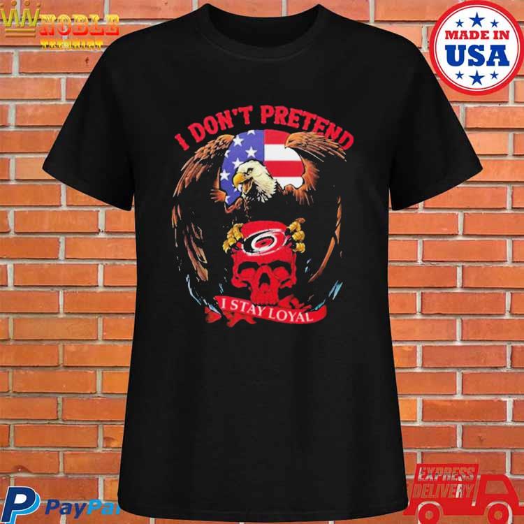 American Flag Skull Carolina Hurricanes 2023 Shirt