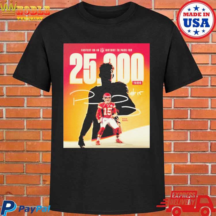 Patrick Mahomes 25k Passing Yards Shirt, hoodie, sweater, long sleeve and  tank top