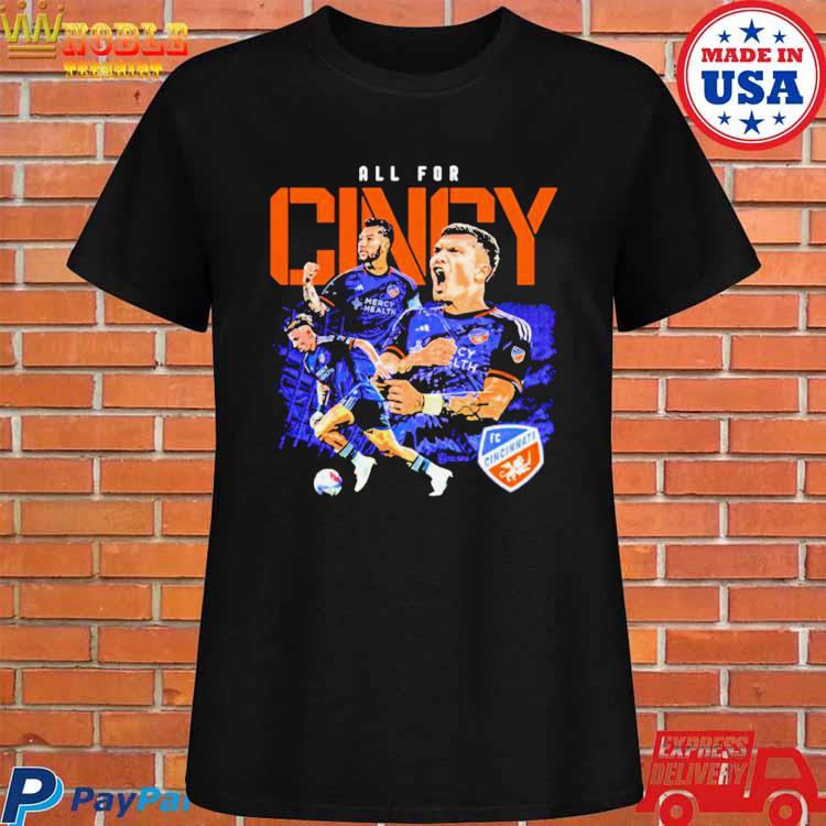 Fc Cincinnati Players All For Cincy Shirt - Peanutstee