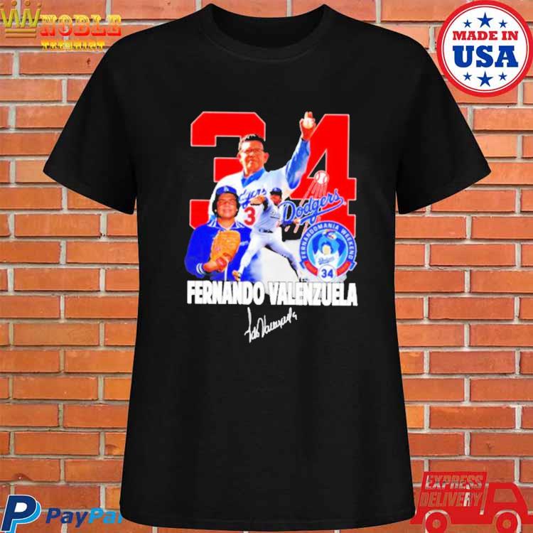 Los Angeles Dodgers, Shirts, Vintage Los Angeles Dodgers Fernando  Valenzuelas Jersey Number 34 Size Xl